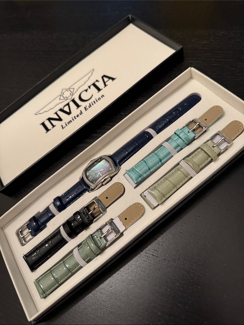 Invicta Limited Edition Multicolor & Interchangeable Band Watch Set
